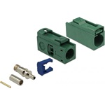 Delock FAKRA E 25 mm (hosszú) anya a krimpeléshez