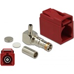 Delock FAKRA L anya 90° krimpeléshez