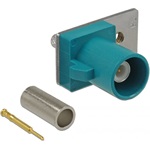 Delock FAKRA Z apa rugóscsap krimpeléshez 1 előre préselt lyuk