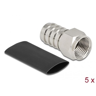 Delock F apa RG59 krimpelésére illeszkedő süllyesztő csővel