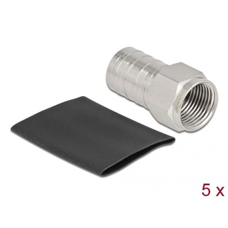 Delock F apa RG6 krimpelésére illeszkedő süllyesztő csővel