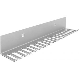 Delock Falra rögzíthető, 318 x 65 mm kábelrendező, szürke