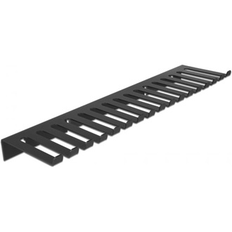 Delock Falra rögzíthető, 325 x 90 mm kábelrendező, fekete