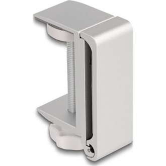 Delock Fejhallgató tartó állítható asztalhoz szereléshez, alumínium, ezüst színű