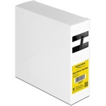 Delock Fekete, hő csökkentő csődoboz 10 m x 4,8 mm