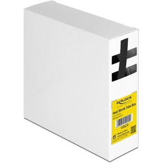 Delock Fekete, hő csökkentő csődoboz 10 m x 9,5 mm
