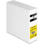 Delock Fekete, hő csökkentő csődoboz 15 m x 1,2 mm