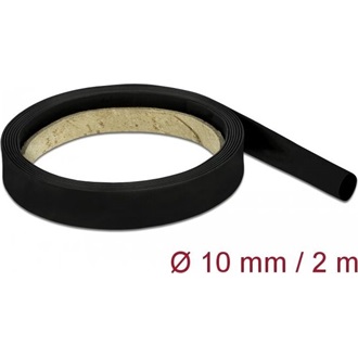 Delock Fekete hőcsökkentő cső 2 m x 10 mm