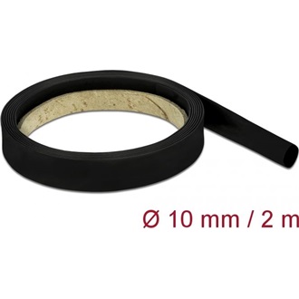 Delock Fekete hőcsökkentő cső 2 m x 10 mm