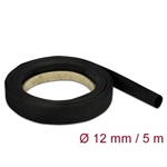 Delock Fekete hőcsökkentő cső 5 m x 12 mm