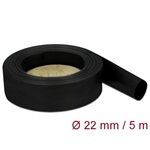 Delock Fekete hőcsökkentő cső 5 m x 22 mm