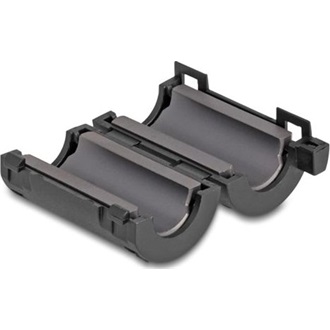 Delock Ferrit mag / ferrit gyűrű kábel körbevételére 11 mm 2 db., fekete színű