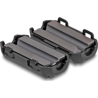 Delock Ferrit mag / ferrit gyűrű kábel körbevételére 3,5 mm 2 db., fekete színű