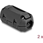 Delock Ferrit mag / ferrit gyűrű kábel körbevételére 7 mm 2 db., fekete színű