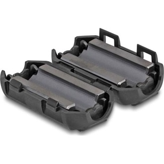 Delock Ferrit mag / ferrit gyűrű kábel körbevételére 7 mm 2 db., fekete színű