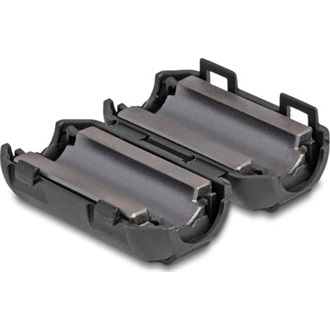 Delock Ferrit mag / ferrit gyűrű kábel körbevételére 9 mm 2 db., fekete színű