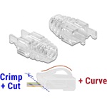 Delock Feszültség csökkentő keret RJ45 krimpelő és vágó apához 20 darab
