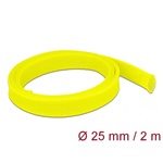 Delock Fonott kábelharisnya nyújtható 2 m x 25 mm sárga