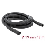 Delock Fonott kábelharisnya önzáródó 2 m x 13 mm fekete