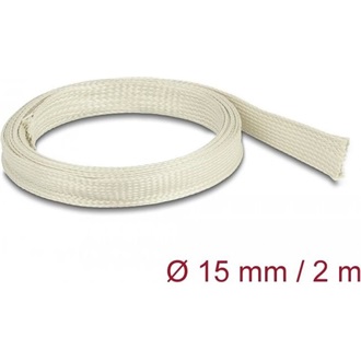 Delock Fonott öv nomex szálakból 2 m x 15 mm fehér