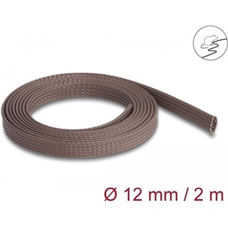 Delock Fonott ujjas rágcsáló biztos nyújtható barna 2 m x 12 mm borító