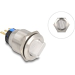 Delock Forgó kapcsoló beszereléshez 22 mm 3 x forrasztási csatlakozás