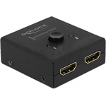 Delock HDMI 2 - 1 kapcsoló kétirányú 4K 60 Hz kompakt