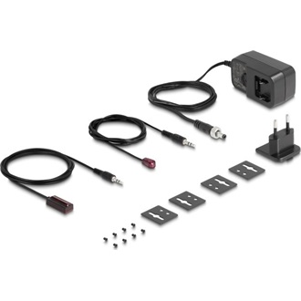 Delock Cat.6  4K 60Hz 70m HDMI KVM extender fekete