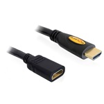 Delock HDMI 1.4 M/F video jelkábel 3m 3D support fekete
