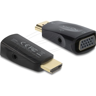 Delock HDMI VGA adapter audió funkcióval