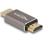 Delock HDMI 2.1 Ethernet -> HDMI 2.1 Ethernet M/M adapter szürke