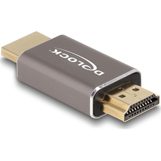 Delock HDMI 2.1 Ethernet -> HDMI 2.1 Ethernet M/M adapter szürke