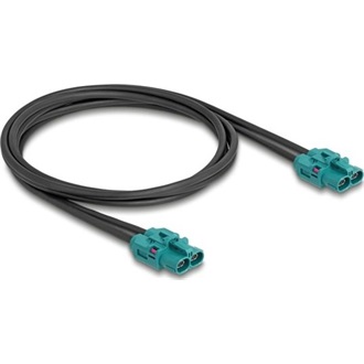 Delock HDMTD Z kábel dupla anya - HDMTD Z dupla anya 1 m