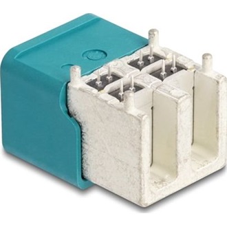 Delock HDMTD négyes csatlakozó szögletes PCB-hez