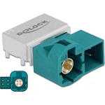 Delock HSD Z 4db táptű -> 2db PCB 4pin M/M adapter kék