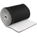 Delock Hajlékony neoprén kábel borító tépőzáras rögzítővel 1,5 m x 135 mm fekete / fehér