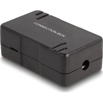 Delock Hálózati kapcsolat doboz LSA Cat.6, fekete