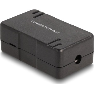 Delock Hálózati kapcsolat doboz LSA Cat.6, fekete