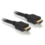 Delock HDMI M/M video jelkábel 5m High Speed fekete