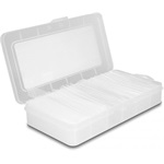 Delock Hőre zsugorodó cső készletdoboz, a zsugorodás aránya 2:1 szimpla és dupla falu belső ragasztó