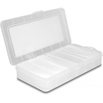 Delock Hőre zsugorodó cső készletdoboz, a zsugorodás aránya 4:1 szimpla fallal és dupla fallal belső