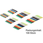 Delock Hőre zsugorodó csőkészlet 108 darab válogatott színben