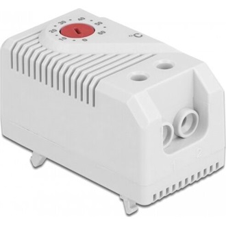 Delock Hőszabályozó általában nyitott kapcsolattal DIN sínhez