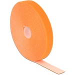 Delock 10mx20mm tépőzáras kábelkötegelő narancssárga
