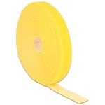 Delock 10mx20mm tépőzáras kábelkötegelő sárga