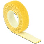 Delock 1000x13mm tépőzáras kábelkötegelő sárga