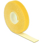 Delock 3mx13mm tépőzáras kábelkötegelő sárga