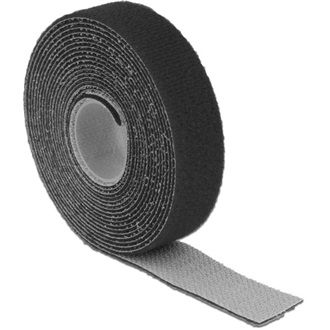 Delock 3mx20mm tépőzáras kábelkötegelő fekete
