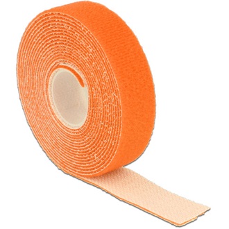Delock 3mx20mm tépőzáras kábelkötegelő narancssárga