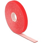 Delock 5mx13mm tépőzáras kábelkötegelő piros